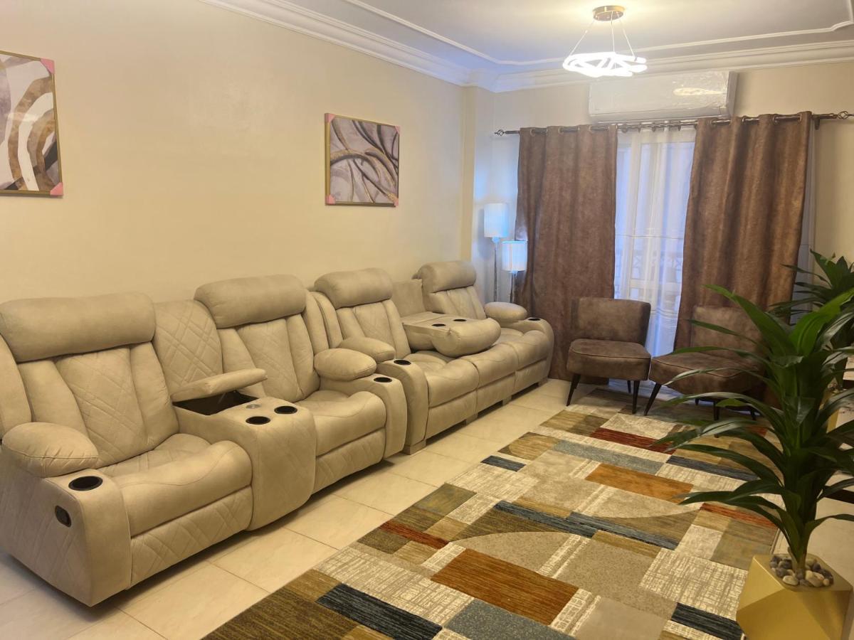Luxurious Vip Apartment In Madinaty Furnished With High End Hotel Furniture Exterior foto