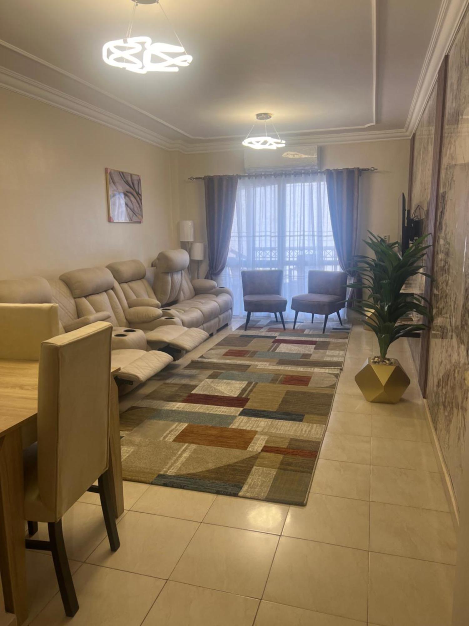 Luxurious Vip Apartment In Madinaty Furnished With High End Hotel Furniture Exterior foto